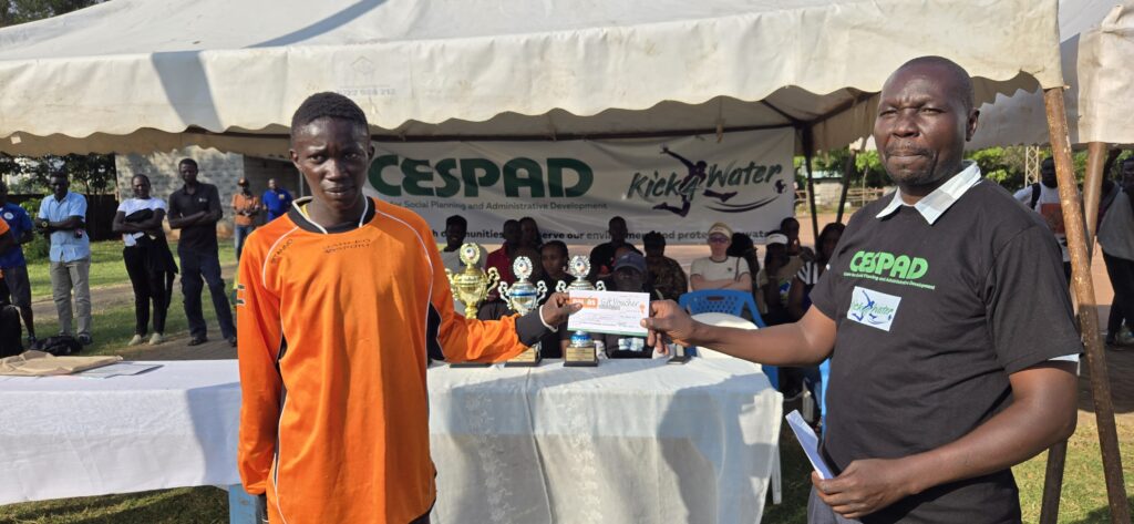 Kick for Water 2024 community campaign activity - CESPAD